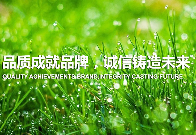 品质成就品牌，诚信铸造未来